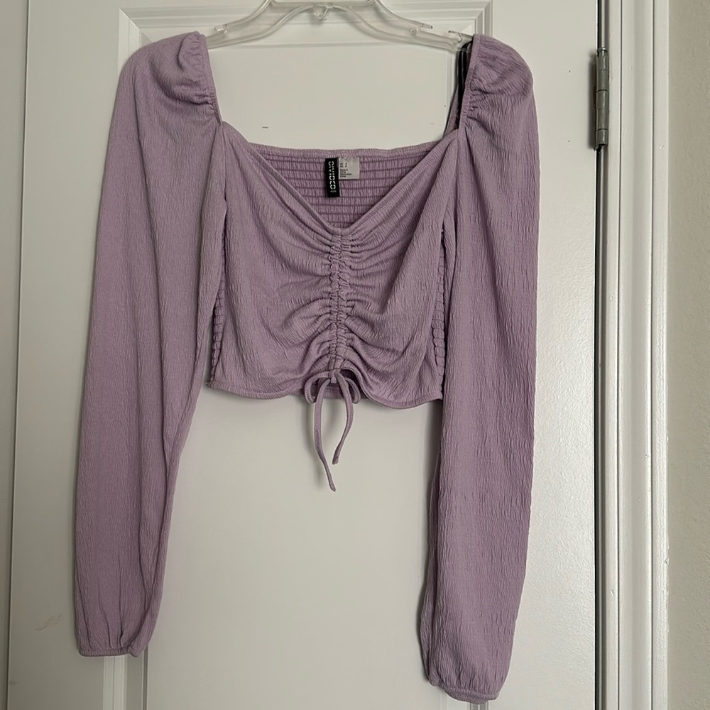 H&M Divided lilac blouse